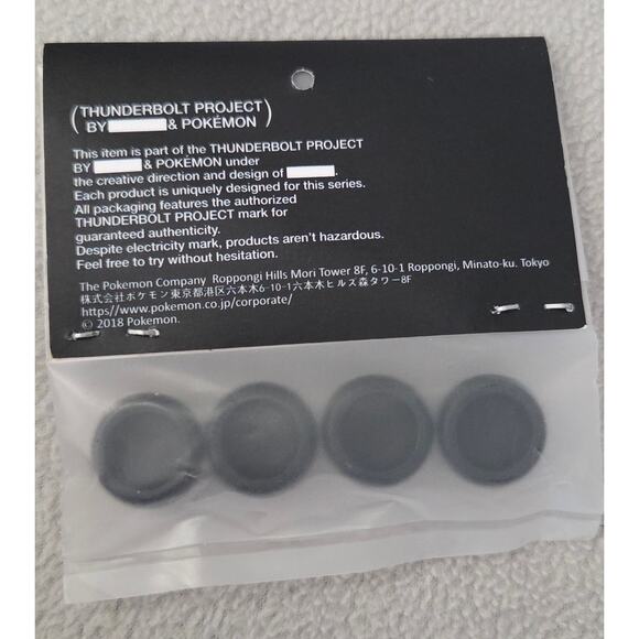 NEW Thunderbolt Project Pokemon Nintendo DS Joy Stick Covers Red Blue - Picture 2 of 3